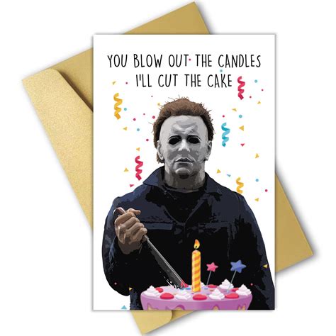 With Tenor, maker of GIF Keyboard, add popular Michael Myers Scary Pictures animated GIFs to your conversations. . Michael myers happy birthday gif